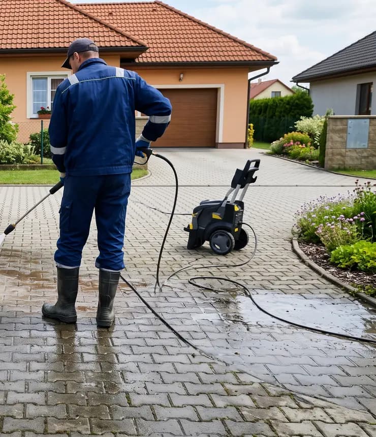 Profesionální čištění exteriérů